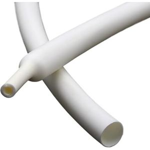 Krimpkous, Transparante draadwikkelconnector 2:1 verhouding 1 meter lengte(Wit,80MMX1meter)