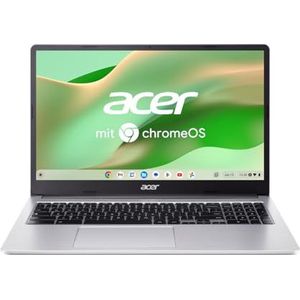 Acer - Chromebook 15 - Notebook - Zilver - 15,6 Inch - Intel Celeron N5100 - 4 GB RAM - 128 GB Opslag