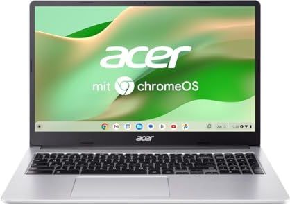 Acer - Chromebook 15 - Notebook - Zilver - 15,6 Inch - Intel Celeron N5100 - 4 GB RAM - 128 GB Opslag