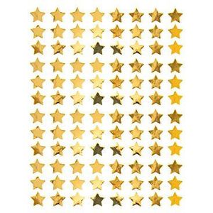 Oblique Unique® 960 sterren stickers ster stickers voor Kerstmis kerstdecoratie cadeaudecoratie knutselen glanzend in goud