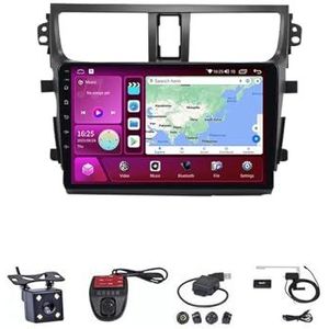 Android Double Din Car Stereo 9 Inch Touchscreen Autoradio Autotoebehoren Multimedia Stuurwielbediening met Navigatie Plug And Play Voor SUZUKI CELERIO CULTUS 2015-2018 (Size : M100S WIFI 1G+16G)