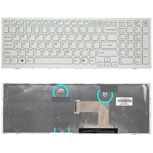 Notebook Laptop toetsenbord voor Sony voor Vaio VPC-EH VPCEH PCG-71911L PCG-71912L PCG-71913L -71914L -71811L -71811M(US White 3 Screw)