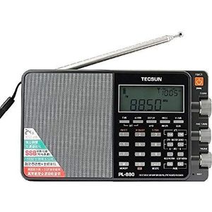 TECSUN PL-880 draagbare stereo breedbandradio met LW/KW/MW SSB-PLL-modi FM (64-108 MHz)