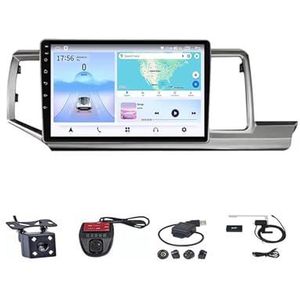 9 Inch Android Auto Radio Multimidia Speler Voor Honda Stepwgn 2009-2014 GPS Navigatie WIFI Bluetooth Carplay Android Auto Stereo Radio GPS(4G+WIFI 8G+128G)