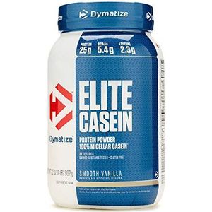 Dymatize Sport Supplementen Smooth Vanilla Elite Casein (2lbs) Smooth Vanilla