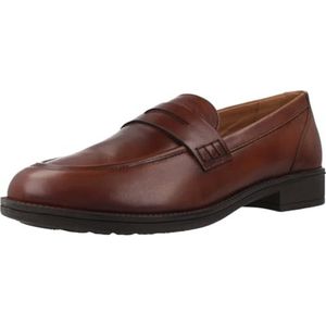 Geox - D Jaylon 2 B Mocasin - Bruin - Ademend Materiaal