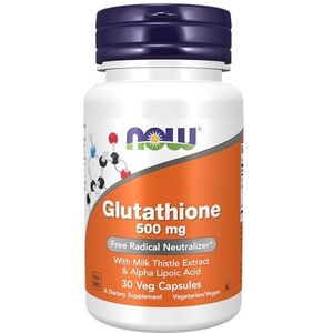 Now Glutathione (500mg) 30 vcaps