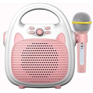 raoke Hine Reable Draagbare raoke Luidspreker met Telefoon BT/Geheugenkaart/B nnectivity Verlichting for Jongens Meisjes