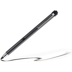 Broonel Grijze oplaadbare fijne punt digitale stylus - compatibel met Samsung Galaxy Tab A9 (8,7 inch, LTE) tablet