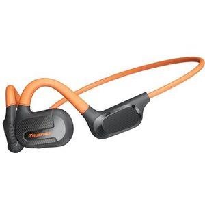 Truefree F2 open-ear hoofdtelefoon, luchtgeleiding Bluetooth 5.3 draadloze hoofdtelefoon voor sport, dubbele microfoons Heldere gesprekken, 15 uur, 16,2 mm driver, multipoint-verbinding, app-bediening