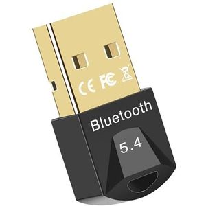 iLamvie Bluetooth 5.4 USB-adapter voor pc-stick voor pc, bluetooth-adapter, plug-and-play, voor pc, desktop, laptop, compatibel met Windows 11/10/8.1/7