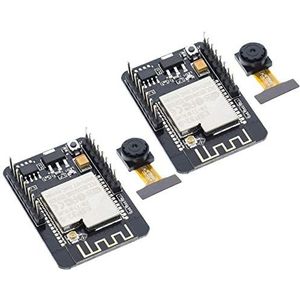 2pcs Camera Module ESP32-CAM Bluetooth Module WIFI Board Development ESP32 OV2640 (Camera Included)