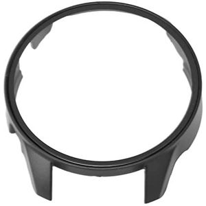 Smart Watch Beschermhoes Smart Watch PC Cover Screen Protector Stijlvol voor Hardlopen (Zwart)