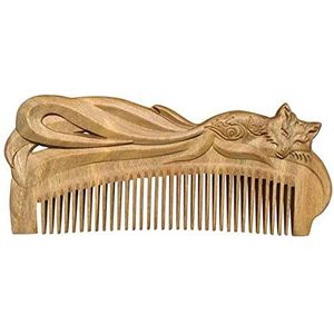 DieffematicSZ kam Handmade Sandalwood Comb Handmade Massage Comb Hair Brush