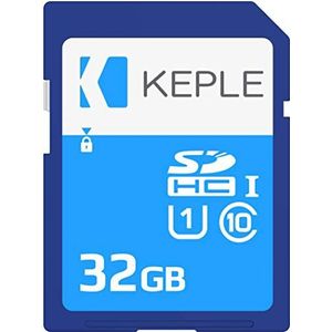 32GB SD Geheugenkaart | Hoge snelheid SDcard compatibel met Canon Powershot D20, A3400 IS, A4000 IS, A2400 IS, A2300, A1300, A3500 IS, A1400, A2500 DSLR Digital Camera | 32 GB Class 10 UHS-1 U1 SDHC Card