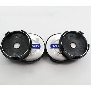 4 stuks autowielnaafhoezen voor Volvo S40 S60L S80L XC60 XC90 60cm, autowielhoezen, autonaafhoezen, wielhoezen, bekleding, accessoires, C