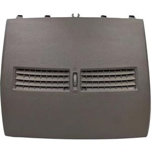 Dashboard LHD en RHD auto-finisher instrumentenpaneel, geschikt voor Nissan Tiida C11 2005-2011, auto-front-dashboard, middelste ventilatieuitlaat van de airconditioning (LHD Gray)