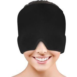 Koud migraine-masker, anti-hoofdpijnmuts, anti-migrainemasker, anti-migraine muts, koud en warm, migraine, muts, masker, migraine, reliëf, masker, hoofdpijn
