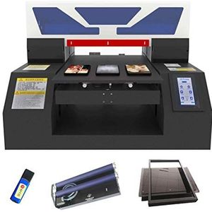other1 A3 Size Automatische UV Flatbed Printer voor PVC PET Card Cellphone case glas mokken metaal hout afdrukken (met mal fles houder)