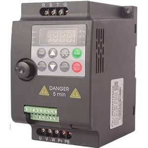 Variabele frequentieaandrijving, 220 VFD Frequentieregelaar Converter Inverter 0.75/1.5/2.2/KW Motor Speed ​​Controller voor toerentalregeling van de spilmotor(Susuwe-310-2.2KW)