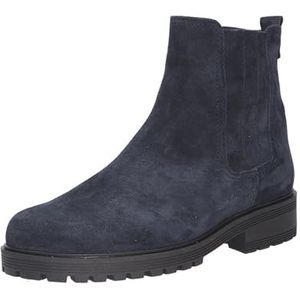 Gabor Chelsea Boots voor dames, comfortabele extra breedte (H), donkerblauw 46, 40.5 EU Breed