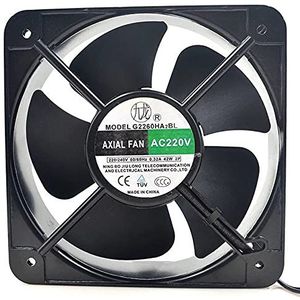 Original G2260HA2BL 20060 20CM 220V square aluminum shell cooling fan
