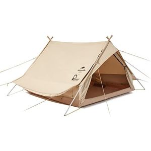 Naturehike Huiskampeertent voor 2 Persoon Waterdichte Winddichte Lichtgewicht Tent Klein Pak Formaat Familie Katoenen Tent voor Festival Kamperen Reizen Trekking Tuin