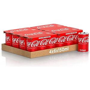 Coca Cola originele mini-blikjes koolzuurhoudende drank 150 ml softdrink