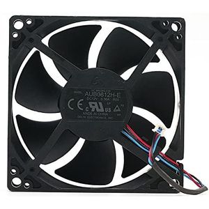 AUB0812H-E 8cm 8025 DC12V 0.30A 3-wire silent projector cooling fan