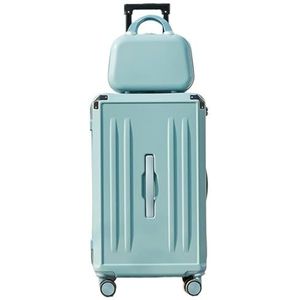 Koffer Modern Bagagesets 2-delig, Duurzame Bagagesets Handbagagekofferset Voor Dames En Heren Handbagage (Color : C, Size : 24in)