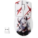 Redragon M916AK PRO 3-Mode Anime Gaming Muis, 42G Ultralichte 26K DPI Gaming Muis met Ergonomische Natuurlijke Grip Build, Volledig Programmeerbare Knoppen, Software Ondersteunt DIY Keybinds & DPI