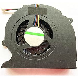 Laptop CPU koelventilator Voor For HP EliteBook 8540p 8540w Zwart
