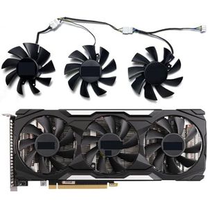 Voor ZOTAC voor GeForce GTX1660 1660ti RTX2060 2060 SUPER voor Thunderbolt OC HA grafische kaart vervangende ventilator