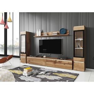 Woonkamermeubelset, RTV-meubelset, 4-delig, moderne woonkamermeubels, wandkast, meubels woonkamer