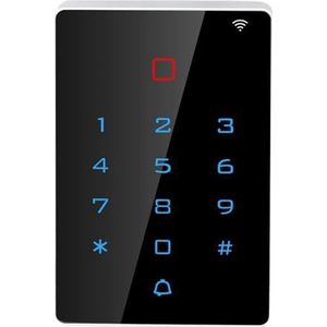 Wifi RFID Toegangscontrole Toetsenbord 2000 Gebruiker EM 125 KHz Of IC Standalone Touch Kaartlezer for Toegangscontrole systeem, Beveiliging(T12EM-WIFI and cover)