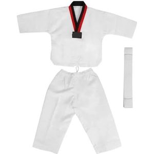 UBOHUZ Judo-pakken voor volwassenen, taekwondo-dobok-kleding, karate-pak, taekwondo-uniform, karate-kleding voor mannen en vrouwen