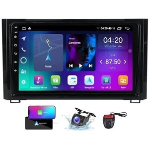 Android 13 Autoradio 9 Duim Touch Display Voor Toyota Sequoia 2014-2018 Met Draadloze Carplay Android Auto/4G WiFi/FM RDS DAB+/Buletooth 5.0/Bediening op het stuur + Camera DVR(NF-2)