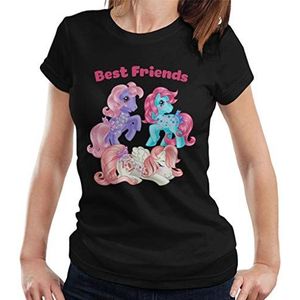 My Little Pony Best Friends Smiling T-shirt voor dames - zwart - L