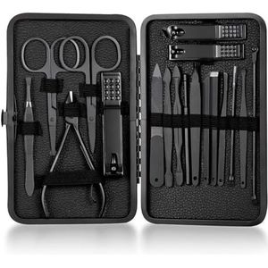 OneTreeTime Nagelknippers, professionele manicureset, nagelverzorgingsset voor dikke nagels, nagelriemverwijderaar, teennagelverzorging, pedicurekit, nagelknipper draagbare set, reisgereedschapset