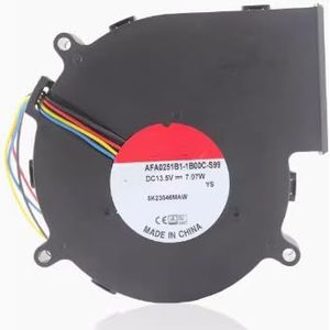 AFA0251B1-1B00C-S99 13.5V 0.520A 7.07W 3800RPM 4-Wire DC Blower for Efficient Heat Dissipation
