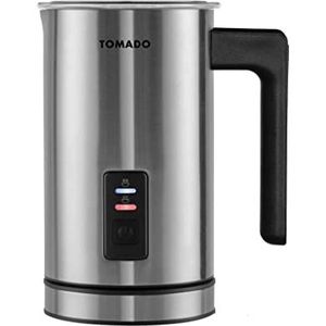 Tomado TMF1201S - Elektrische Melkopschuimer - Warm en koud opschuimen - Verwarmen  - Cappuccino maken – RVS