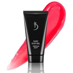 K Professionele acrylgel - Poly Nail Gel -30ml - Polygel Nail - Opbouwgel Acrylgel voor nagels UV LED - Builder Easy Duo Gel Medium Soft Art 11