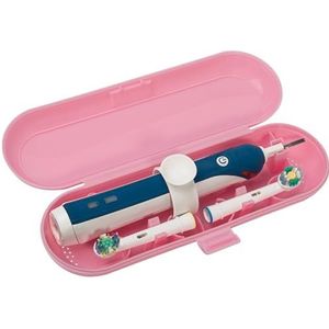 Plastic Elektrische Tandenborstel Travel Case voor Oral-B Pro Series, Roze, PINK, Modern