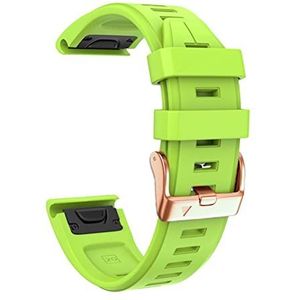KOSSMA Voor Garmin Fenix 6S 5S Horlogeband 20mm Armband Voor Fenix 6s Pro 5s Plus 7S/Instinct 2S/D2 Rose Gouden Gesp Siliconen Snelle Vervanging Polsbanden, Fenix 7S, agaat