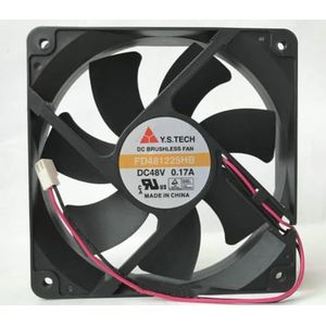 LMNCBVYA 12V 120mm Cooling Fan FD481225HB - 120x120x25mm PC Fan for Optimal Airflow and Cooling Efficiency