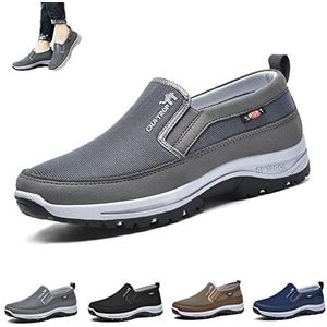 CNA Trop - Heren Orthopedische Schoenen - Grijs - Ademend - Lichtgewicht - Antislip