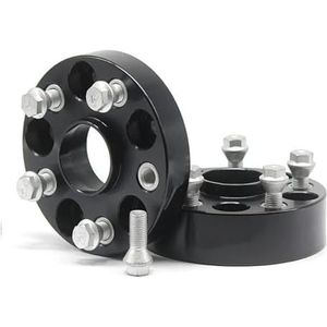 JUNOOS Voor VW Voor Bora Voor Golf III IV Voor P&assat Voor Polo 2 Stuks 20/25/30/35/40/45/50mm Aluminium Spoorverbreders Auto Accessoires (Color : 50mm)