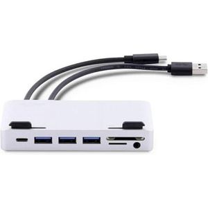 LMP USB-C Attach Hub 7 Port for iMac - USB-C Gen 2 (10G), 3x, W126585044 (iMac - USB-C Gen 2 (10G), 3x USB 3.0 (1x BC1.2/1.5A), SD&microSD card r)