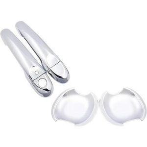 Autodeurgrepen Auto-exterieur Deurgreep Afdekkingsset Voor Nissan Voor JUKE F15 2010-2019 Accessoires(‎F)