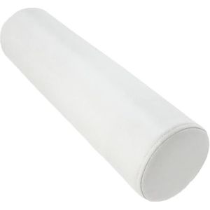 Rond rolkussen Nekrol Kussen van traagschuim Traagschuim rolkussen voor knieën/benen/nek Volledig rolkussen/rond cilindervormig kussen om op te slapen(Beige,15cmx70cm)
